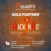 Post Linkedin Facebook- HACKINBO ITquadro-v3 HackInBo - Sicurezza informatica Bologna - Winter Edition